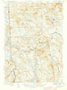 Newfield Maine Historical topographic map, 1:62500 scale, 15 X 15 Minute, Year 1944