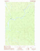 Ninemile Bridge Maine Historical topographic map, 1:24000 scale, 7.5 X 7.5 Minute, Year 1986