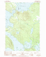 Norcross Maine Historical topographic map, 1:24000 scale, 7.5 X 7.5 Minute, Year 1988