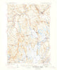 Norridgewock Maine Historical topographic map, 1:62500 scale, 15 X 15 Minute, Year 1943