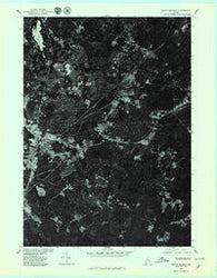 North Berwick Maine Historical topographic map, 1:24000 scale, 7.5 X 7.5 Minute, Year 1977