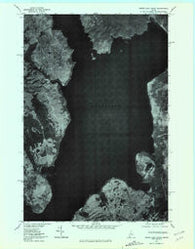 North East Carry Maine Historical topographic map, 1:24000 scale, 7.5 X 7.5 Minute, Year 1977
