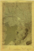 North East Carry Maine Historical topographic map, 1:48000 scale, 15 X 15 Minute, Year 1954