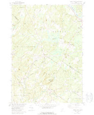 North Pownal Maine Historical topographic map, 1:24000 scale, 7.5 X 7.5 Minute, Year 1979