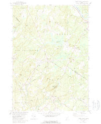 North Pownal Maine Historical topographic map, 1:24000 scale, 7.5 X 7.5 Minute, Year 1979