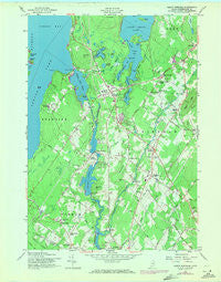 North Windham Maine Historical topographic map, 1:24000 scale, 7.5 X 7.5 Minute, Year 1957