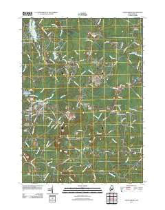 North Berwick Maine Historical topographic map, 1:24000 scale, 7.5 X 7.5 Minute, Year 2011
