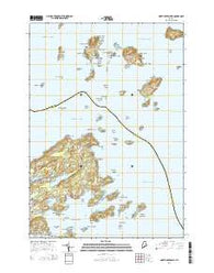 North Haven East Maine Current topographic map, 1:24000 scale, 7.5 X 7.5 Minute, Year 2014