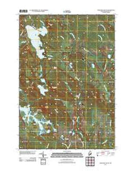 Northeast Bluff Maine Historical topographic map, 1:24000 scale, 7.5 X 7.5 Minute, Year 2011