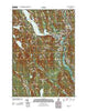 Norway Maine Historical topographic map, 1:24000 scale, 7.5 X 7.5 Minute, Year 2011
