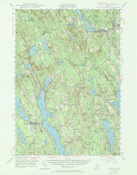 Norway Maine Historical topographic map, 1:62500 scale, 15 X 15 Minute, Year 1946