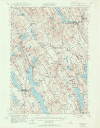Norway Maine Historical topographic map, 1:62500 scale, 15 X 15 Minute, Year 1946