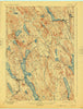 Norway Maine Historical topographic map, 1:62500 scale, 15 X 15 Minute, Year 1896