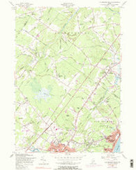Old Orchard Beach Maine Historical topographic map, 1:24000 scale, 7.5 X 7.5 Minute, Year 1956