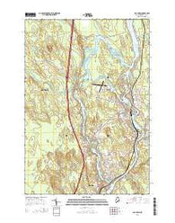 Old Town Maine Current topographic map, 1:24000 scale, 7.5 X 7.5 Minute, Year 2014