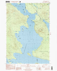 Oquossoc Maine Historical topographic map, 1:24000 scale, 7.5 X 7.5 Minute, Year 1997