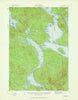 Oquossoc Maine Historical topographic map, 1:62500 scale, 15 X 15 Minute, Year 1940