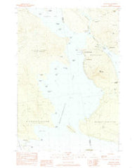 Oquossoc Maine Historical topographic map, 1:24000 scale, 7.5 X 7.5 Minute, Year 1984