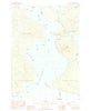 Oquossoc Maine Historical topographic map, 1:24000 scale, 7.5 X 7.5 Minute, Year 1984