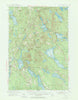 Orland Maine Historical topographic map, 1:62500 scale, 15 X 15 Minute, Year 1955