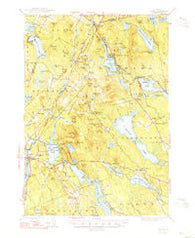Orland Maine Historical topographic map, 1:62500 scale, 15 X 15 Minute, Year 1948