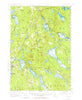 Orland Maine Historical topographic map, 1:62500 scale, 15 X 15 Minute, Year 1955