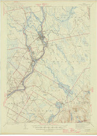 Orono Maine Historical topographic map, 1:62500 scale, 15 X 15 Minute, Year 1946