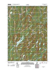 Palermo Maine Historical topographic map, 1:24000 scale, 7.5 X 7.5 Minute, Year 2011
