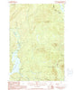 Parmachenee Lake Maine Historical topographic map, 1:24000 scale, 7.5 X 7.5 Minute, Year 1990