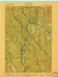 Passadumkeag Maine Historical topographic map, 1:62500 scale, 15 X 15 Minute, Year 1917