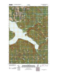 Paulette Brook Maine Historical topographic map, 1:24000 scale, 7.5 X 7.5 Minute, Year 2011