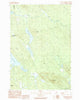 Peaked Mountain Maine Historical topographic map, 1:24000 scale, 7.5 X 7.5 Minute, Year 1990