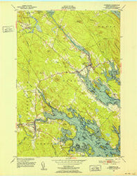 Pembroke Maine Historical topographic map, 1:24000 scale, 7.5 X 7.5 Minute, Year 1949