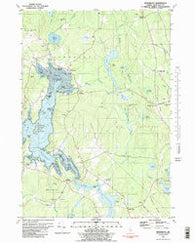 Penobscot Maine Historical topographic map, 1:24000 scale, 7.5 X 7.5 Minute, Year 1981