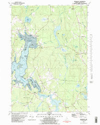 Penobscot Maine Historical topographic map, 1:24000 scale, 7.5 X 7.5 Minute, Year 1981
