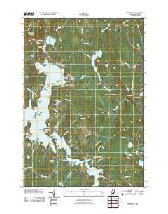 Penobscot Maine Historical topographic map, 1:24000 scale, 7.5 X 7.5 Minute, Year 2011