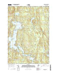 Penobscot Maine Current topographic map, 1:24000 scale, 7.5 X 7.5 Minute, Year 2014