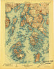 Penobscot Bay Maine Historical topographic map, 1:125000 scale, 30 X 30 Minute, Year 1905