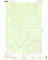 Penobscot Farm Maine Historical topographic map, 1:24000 scale, 7.5 X 7.5 Minute, Year 1989