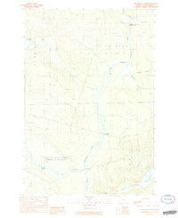 Penobscot Farm Maine Historical topographic map, 1:24000 scale, 7.5 X 7.5 Minute, Year 1989