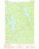 Penobscot Lake Maine Historical topographic map, 1:24000 scale, 7.5 X 7.5 Minute, Year 1989