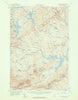 Penobscot Lake Maine Historical topographic map, 1:62500 scale, 15 X 15 Minute, Year 1956