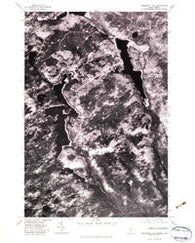 Penobscot Lake Maine Historical topographic map, 1:24000 scale, 7.5 X 7.5 Minute, Year 1977