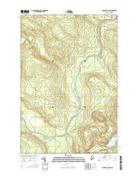 Penobscot Farm Maine Current topographic map, 1:24000 scale, 7.5 X 7.5 Minute, Year 2014