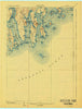 Petit Manan Maine Historical topographic map, 1:62500 scale, 15 X 15 Minute, Year 1904