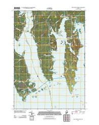 Petit Manan Point Maine Historical topographic map, 1:24000 scale, 7.5 X 7.5 Minute, Year 2011