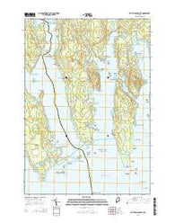 Petit Manan Point Maine Current topographic map, 1:24000 scale, 7.5 X 7.5 Minute, Year 2014