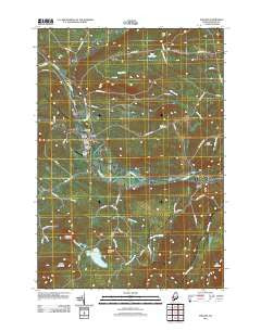Phillips Maine Historical topographic map, 1:24000 scale, 7.5 X 7.5 Minute, Year 2011