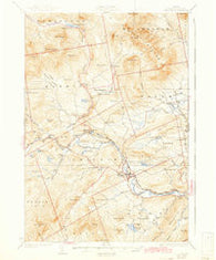 Phillips Maine Historical topographic map, 1:62500 scale, 15 X 15 Minute, Year 1932