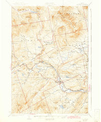 Phillips Maine Historical topographic map, 1:62500 scale, 15 X 15 Minute, Year 1932